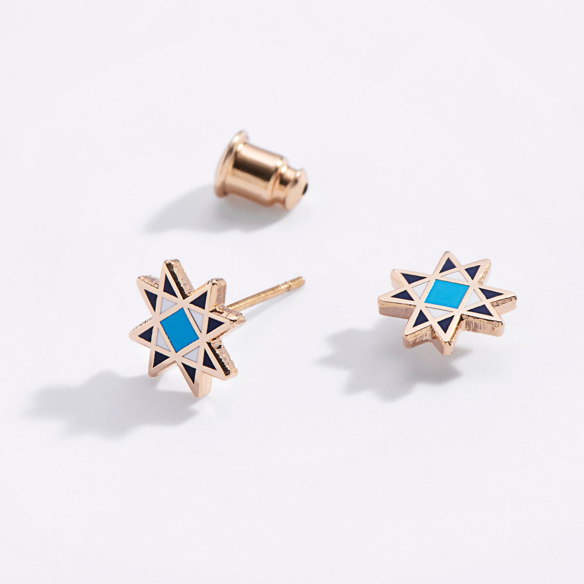 Barn Quilt Studs - Starry Skies Austin