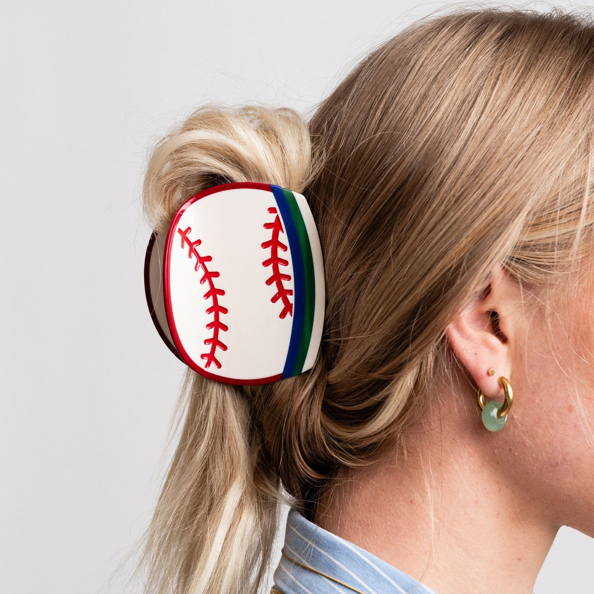 Baseball Hair Claw - Starry Skies Austin