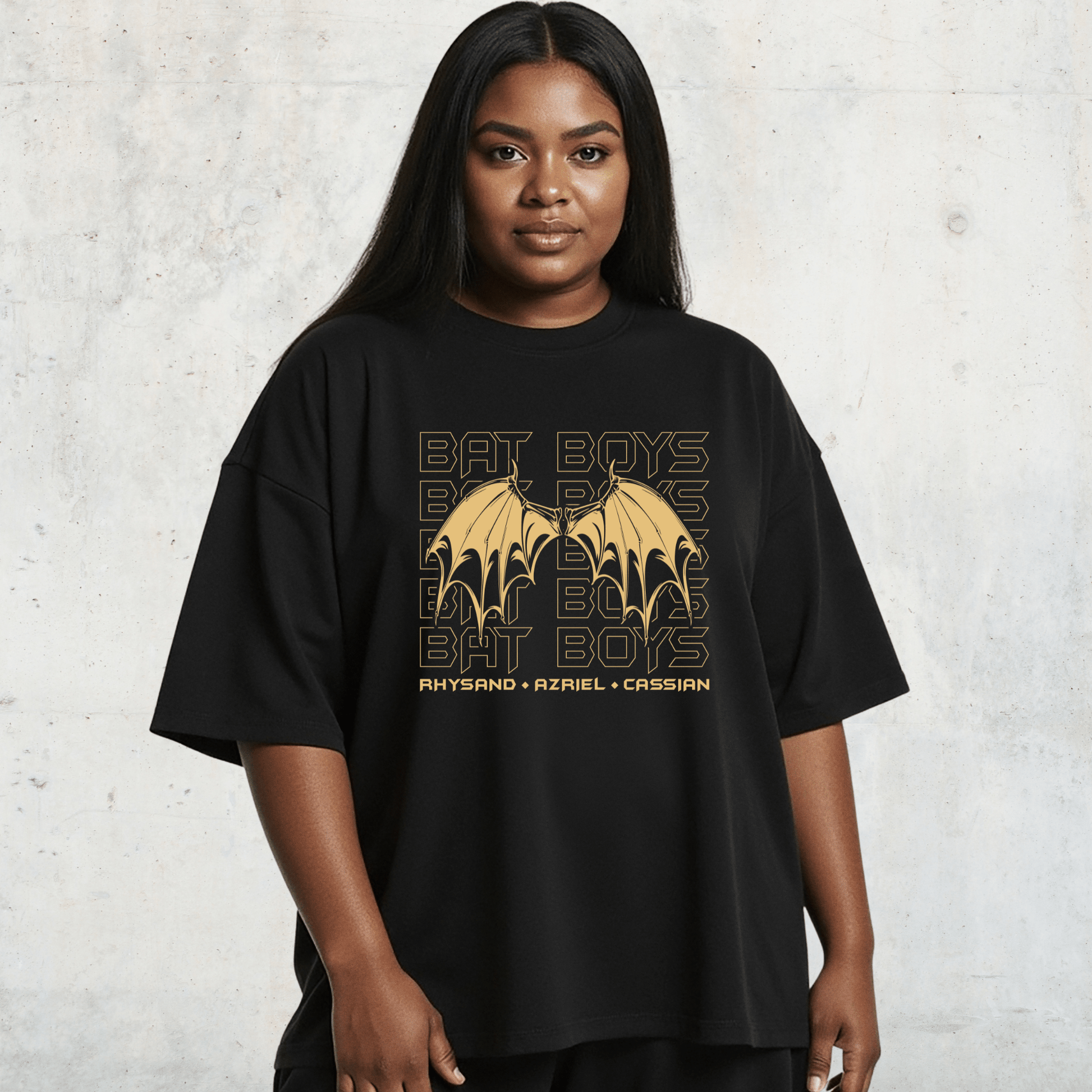 Bat Boys of the Night Court Softstyle Bookish Tee - Starry Skies Austin