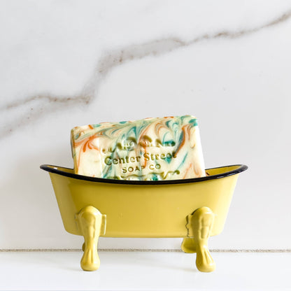 Bathtub Soap Dish Variety Pack- Yellow, Mint Green, Gray - Starry Skies Austin