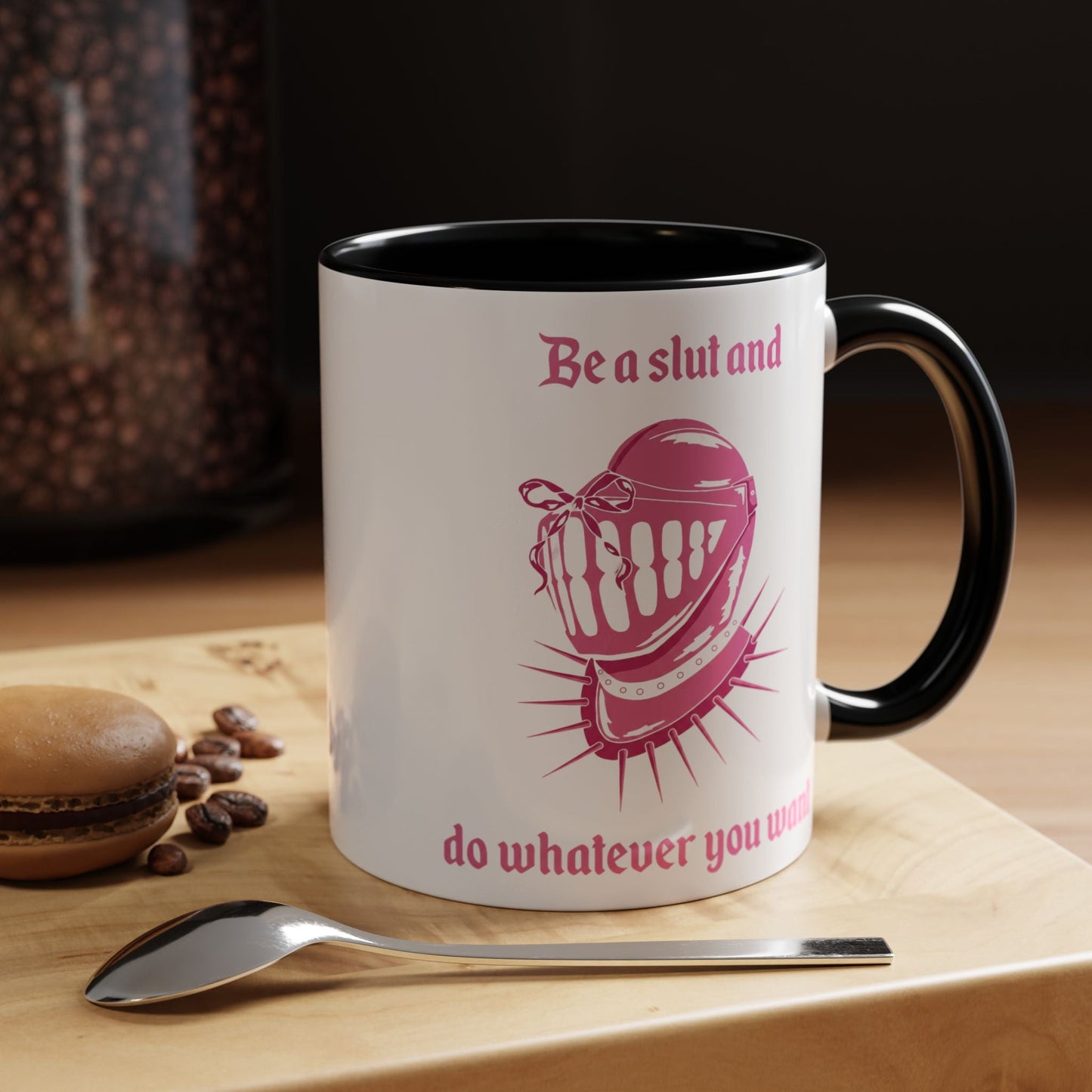 Be a Slut and Do Whatever You Want Coquette Mug - Starry Skies Austin