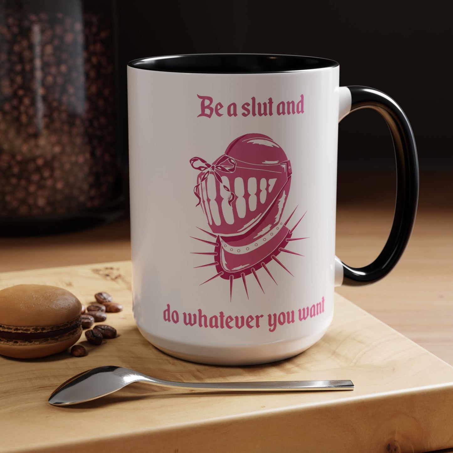 Be a Slut and Do Whatever You Want Coquette Mug - Starry Skies Austin