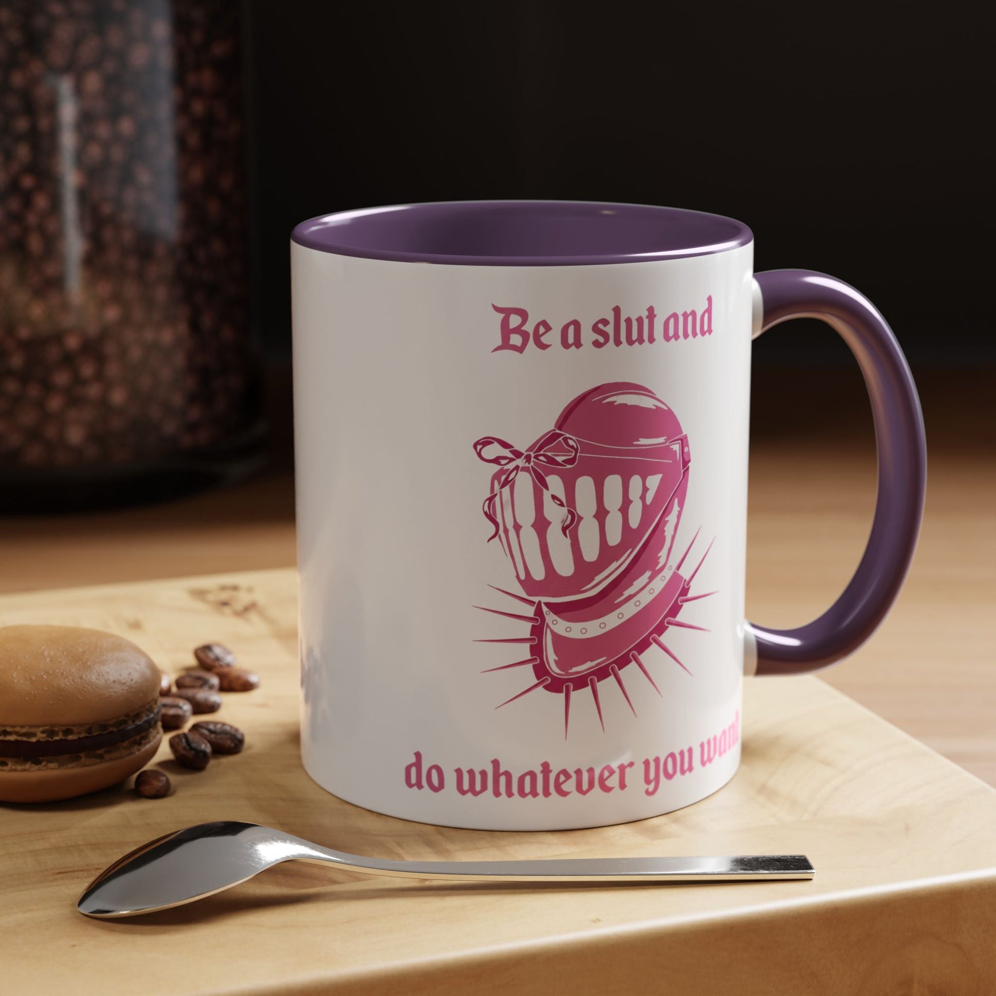 Be a Slut and Do Whatever You Want Coquette Mug - Starry Skies Austin