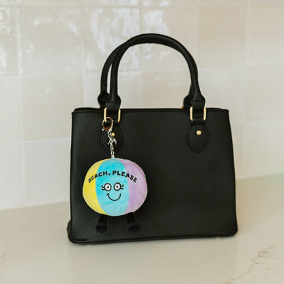 Beach Ball Plush Bag Charm - Starry Skies Austin