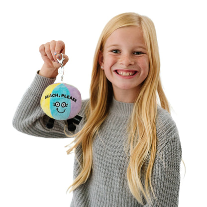 Beach Ball Plush Bag Charm - Starry Skies Austin