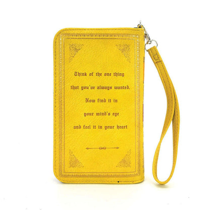 Beauty And The Beast Book Wallet Wristlet - Starry Skies Austin