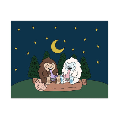 Best Buds Unframed Art Print - Starry Skies Austin
