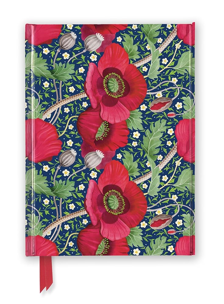Bex Parkin: Red Poppies (Foiled Journal) (Flame Tree Notebooks) by Flame Tree Studio - Starry Skies Austin