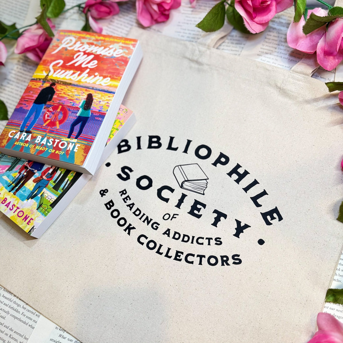 Bibliophile Society Canvas Tote Bag - Starry Skies Austin