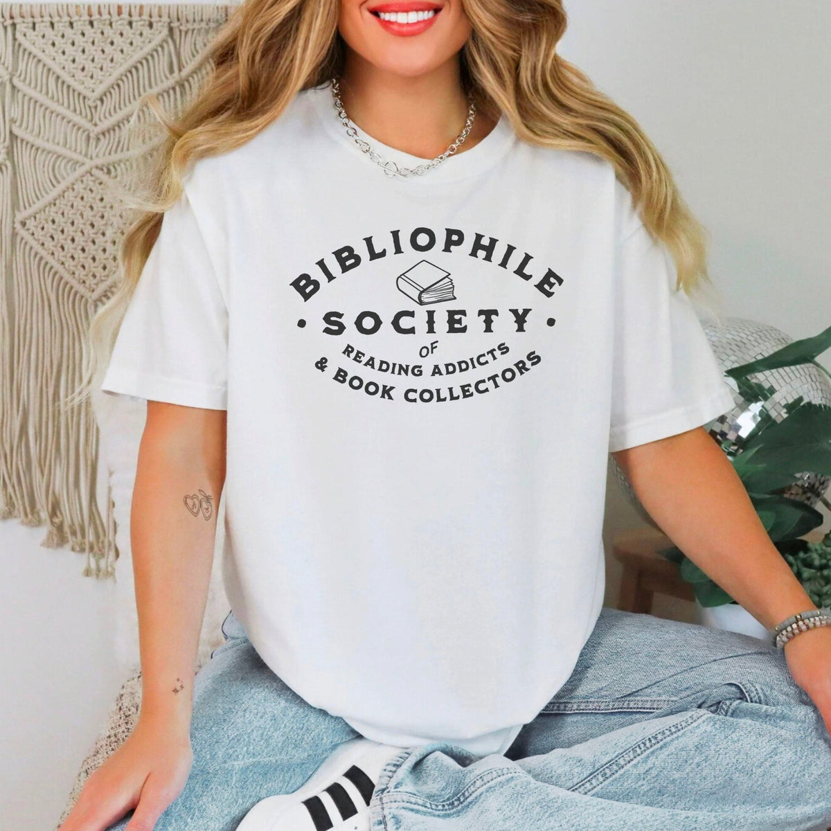 Bibliophile Society Heavyweight Comfort Colors Shirt - Starry Skies Austin