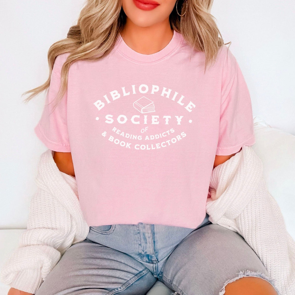 Bibliophile Society Heavyweight Comfort Colors Shirt - Starry Skies Austin