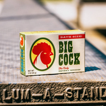 Big Cock Triple Milled Boxed Bar Soap - Starry Skies Austin