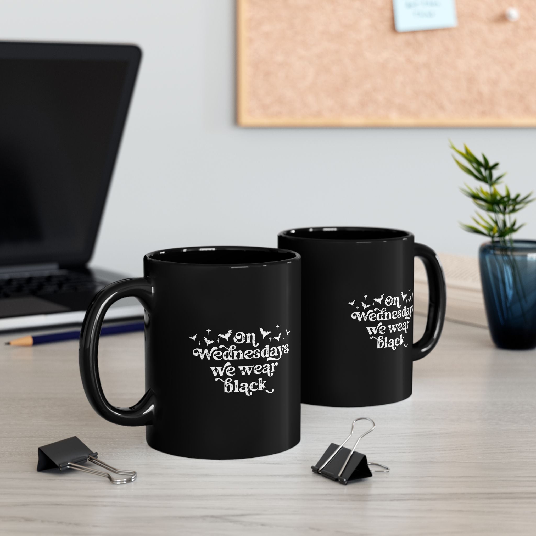 Black Wednesdays Gothic Mug - Starry Skies Austin
