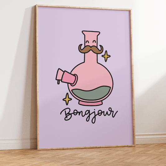 Bongjour Unframed Art Print - Starry Skies Austin