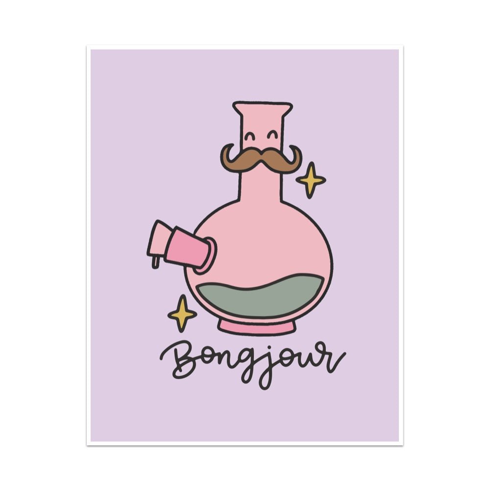 Bongjour Unframed Art Print - Starry Skies Austin