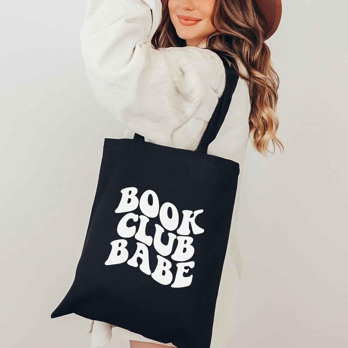 Book Club Babe Canvas Tote Bag - Starry Skies Austin