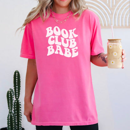 Book Club Babe Heavyweight Comfort Colors Shirt - Starry Skies Austin