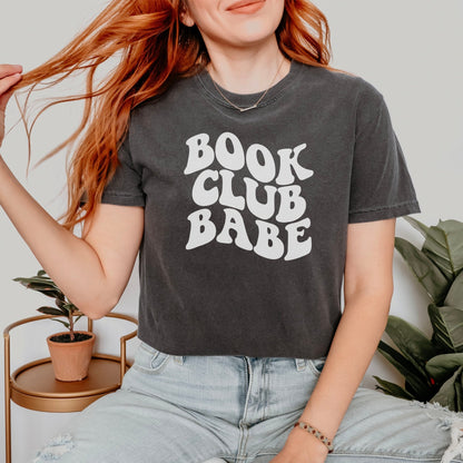 Book Club Babe Heavyweight Comfort Colors Shirt - Starry Skies Austin