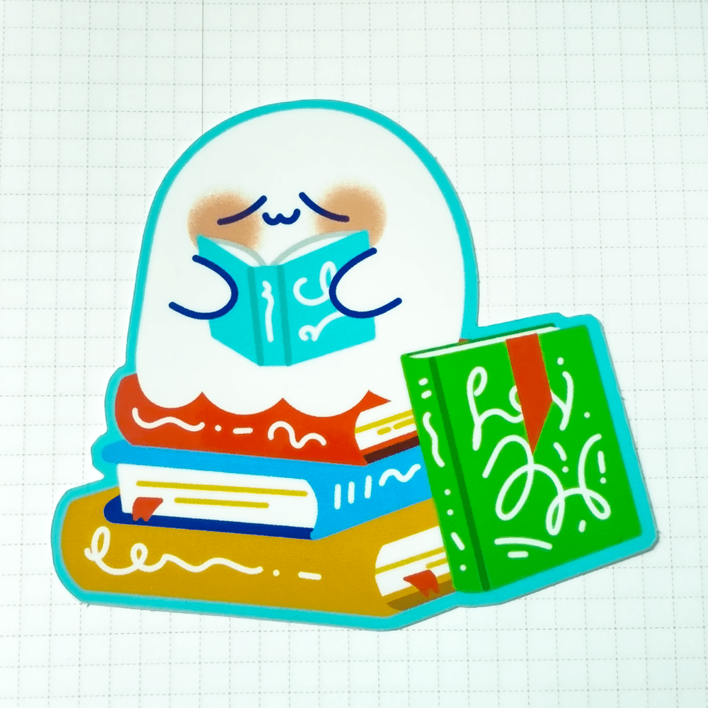 Book Club Sticker - Starry Skies Austin