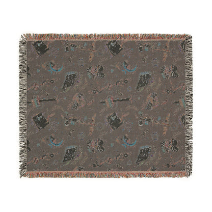 Book Dragon Woven Blanket - Starry Skies Austin
