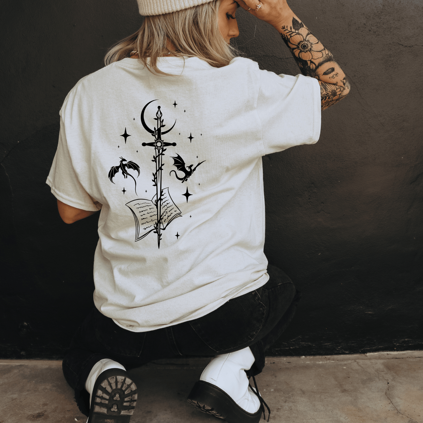 Book Gang Softstyle Tee - Starry Skies Austin