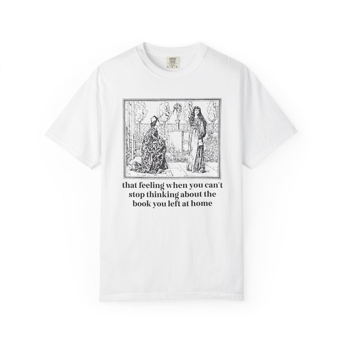 Book Left at Home Tee - Starry Skies Austin