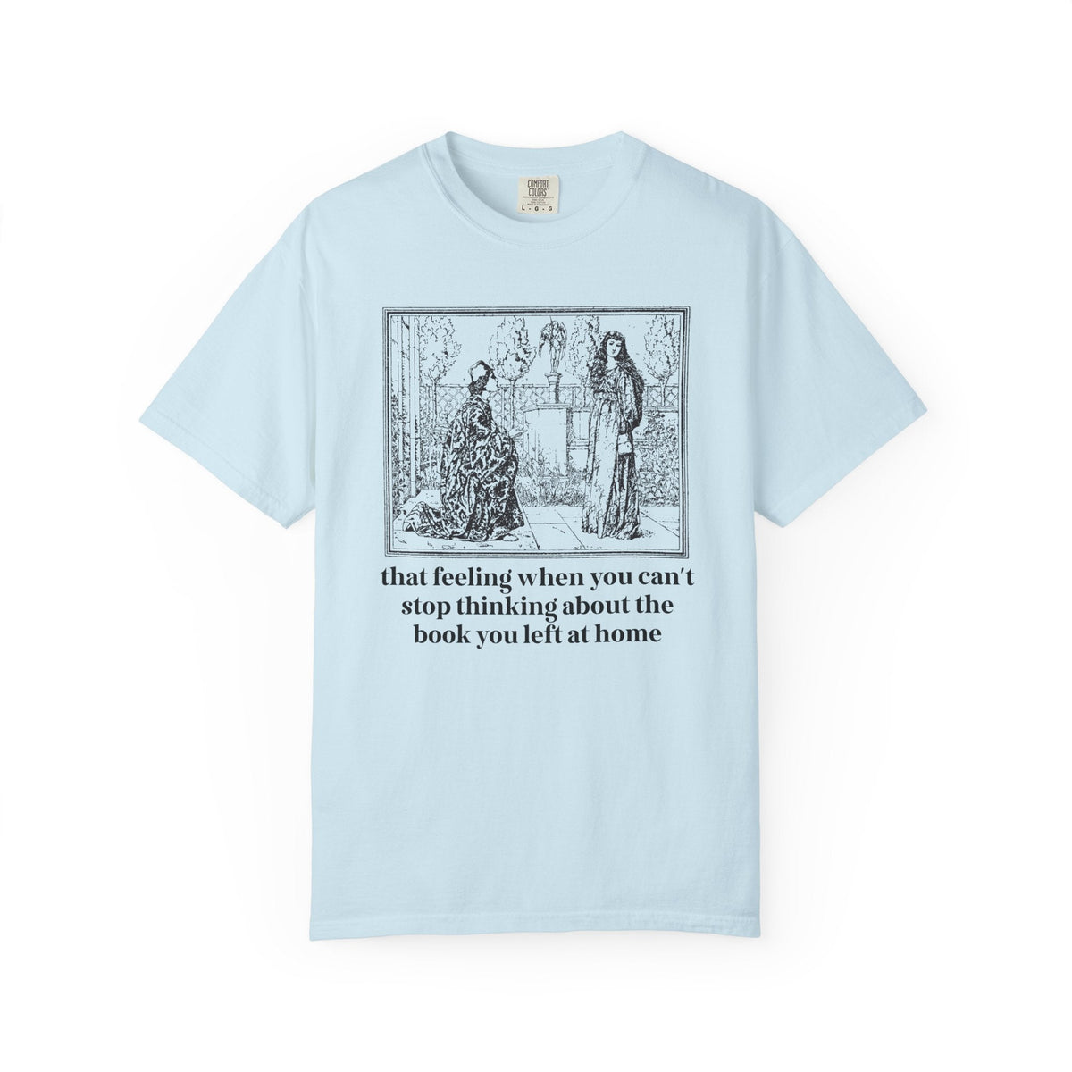 Book Left at Home Tee - Starry Skies Austin
