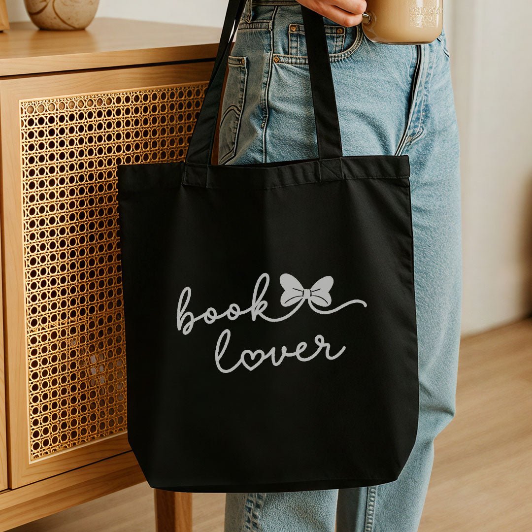 Book Lover Canvas Tote Bag - Starry Skies Austin