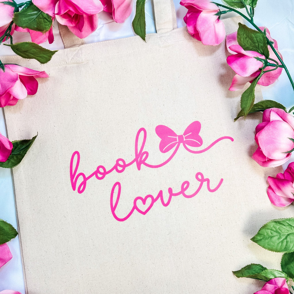 Book Lover Canvas Tote Bag - Starry Skies Austin