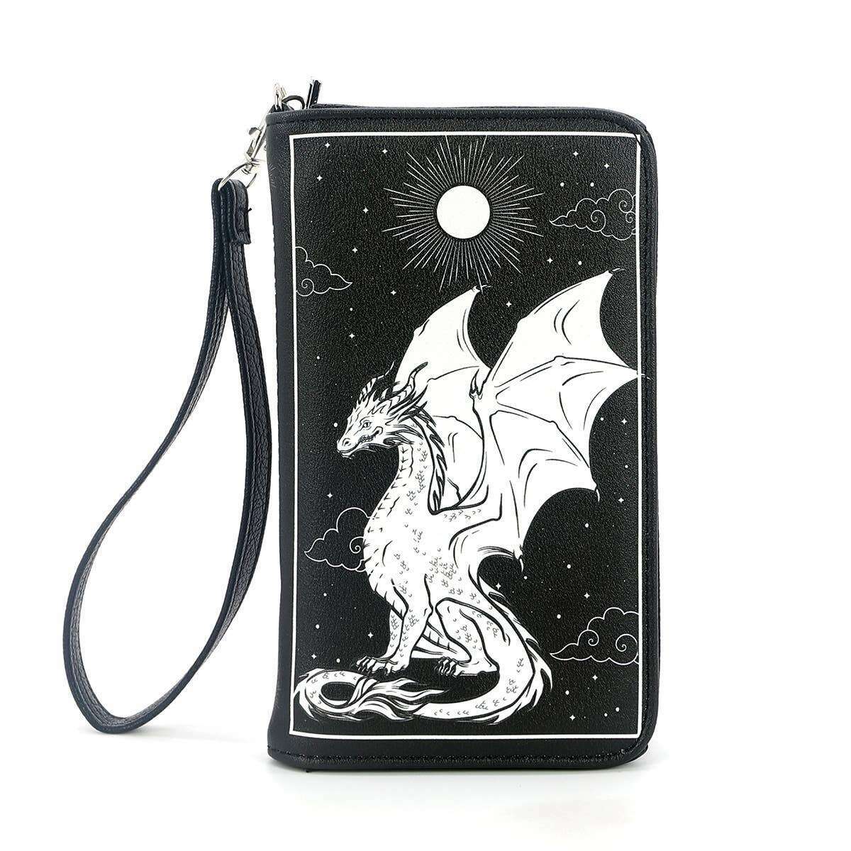 Book of Dragons Wallet in Vinyl - Starry Skies Austin