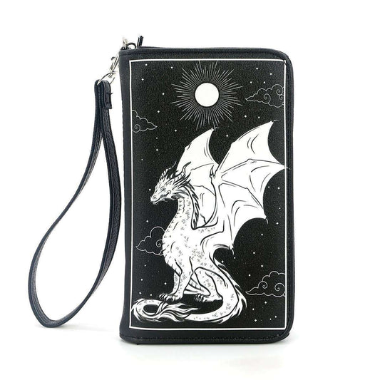 Book of Dragons Wallet in Vinyl - Starry Skies Austin