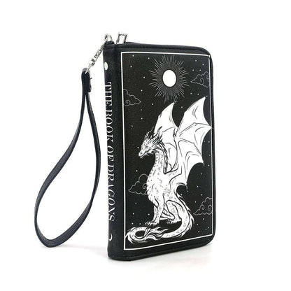 Book of Dragons Wallet in Vinyl - Starry Skies Austin