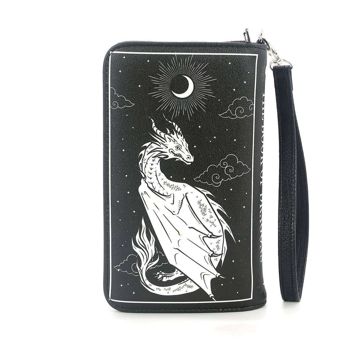Book of Dragons Wallet in Vinyl - Starry Skies Austin