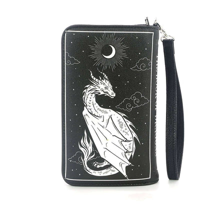Book of Dragons Wallet in Vinyl - Starry Skies Austin