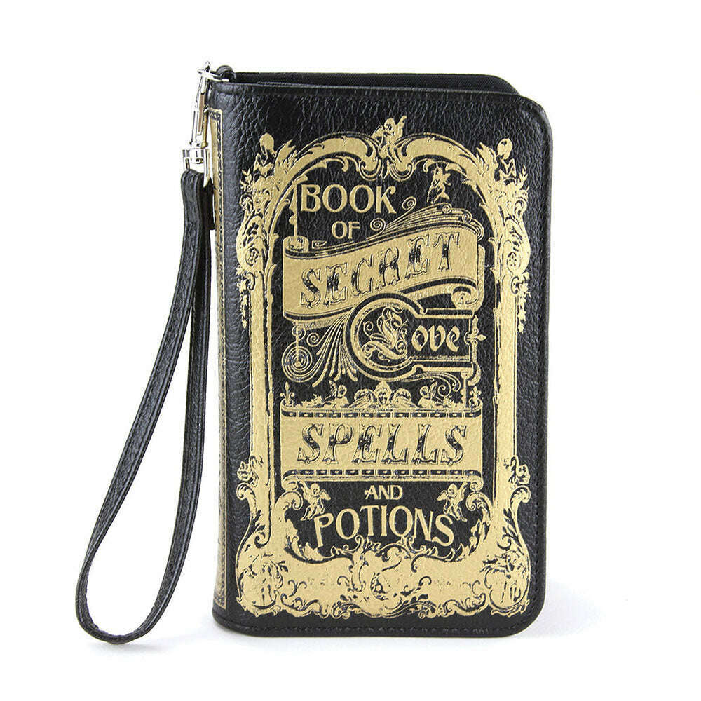 Book Of Secrets Wallet Wristlet - Starry Skies Austin