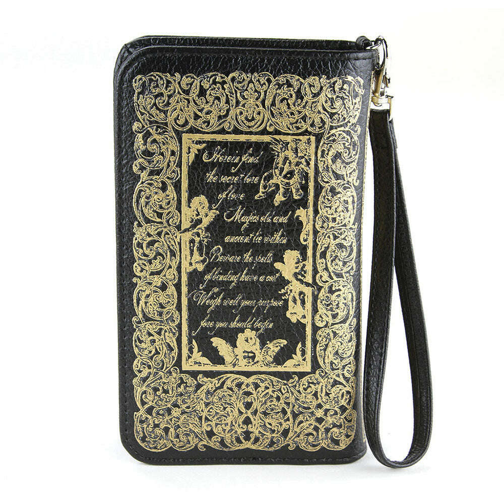 Book Of Secrets Wallet Wristlet - Starry Skies Austin