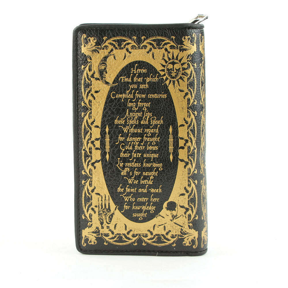 Book Of Spells Wallet Wristlet - Starry Skies Austin