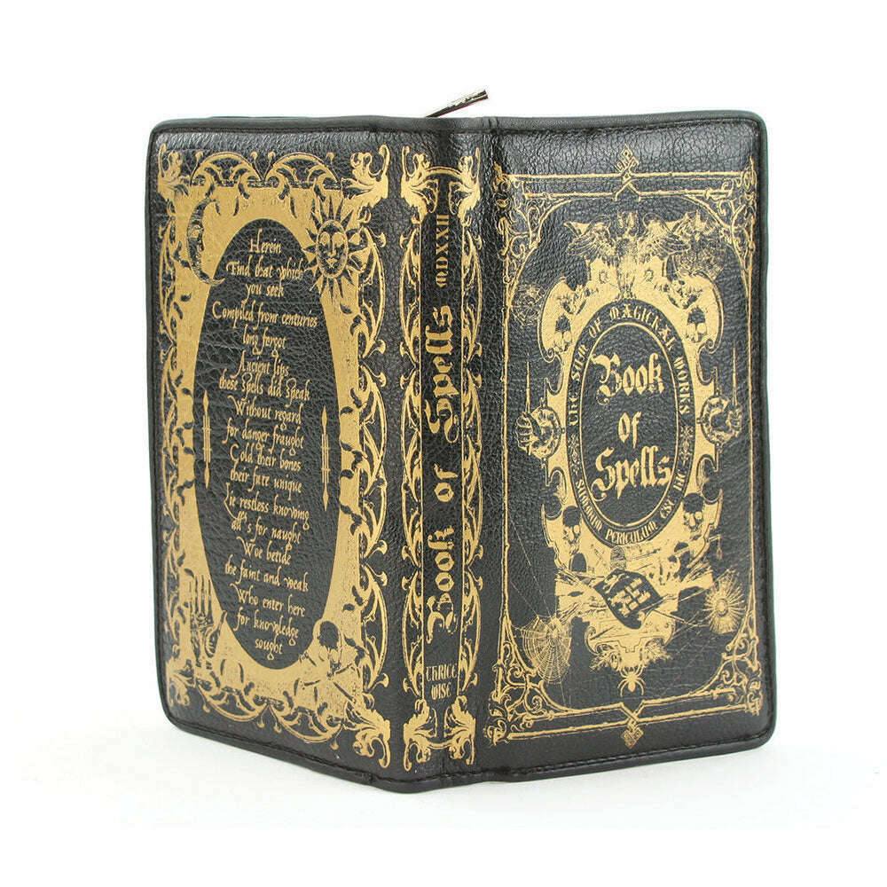 Book Of Spells Wallet Wristlet - Starry Skies Austin