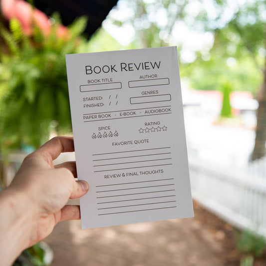 Book Review Notepad - Starry Skies Austin