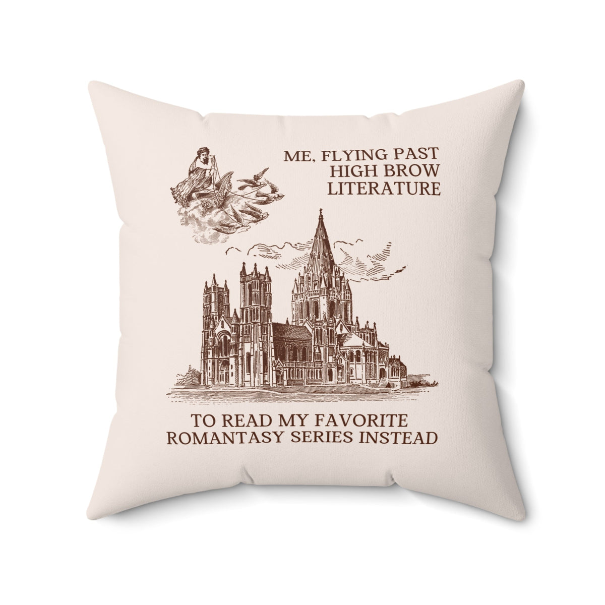 Bookish Pillow for Romance Reader - Starry Skies Austin
