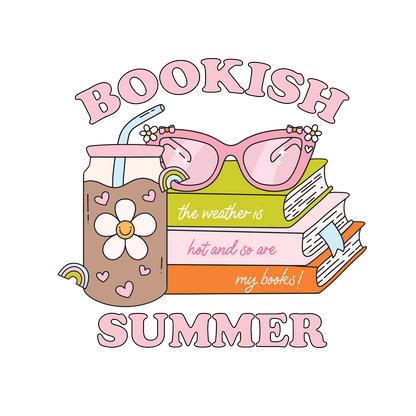Bookish Summer Glass Cup, Mug & Tumbler with Lid and Straw - Starry Skies Austin