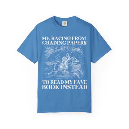 Bookish Teacher Tee - Starry Skies Austin