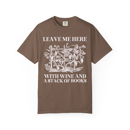 Books and Wine Tee - Starry Skies Austin
