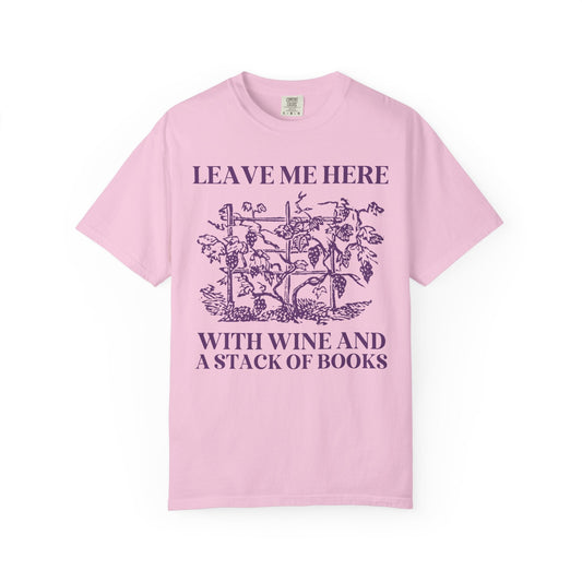 Books and Wine Tee - Starry Skies Austin