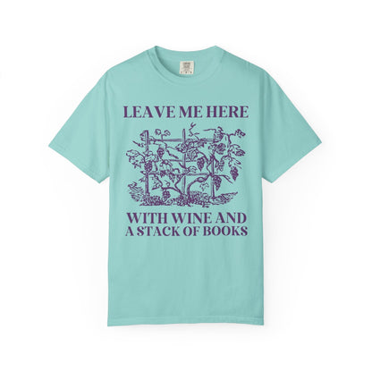 Books and Wine Tee - Starry Skies Austin