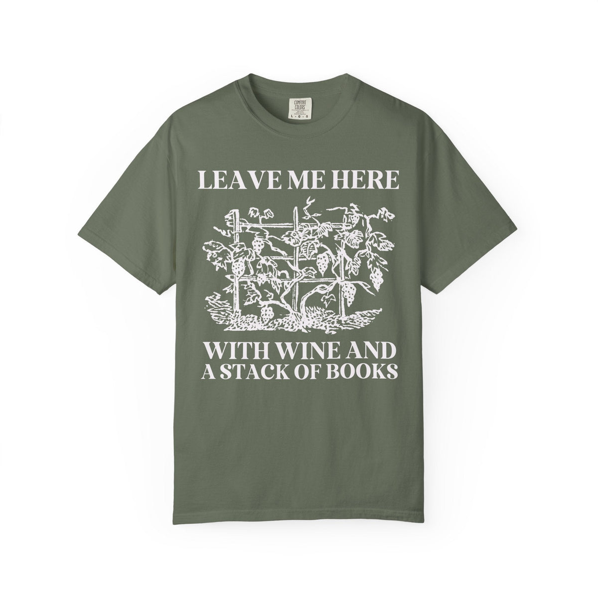 Books and Wine Tee - Starry Skies Austin