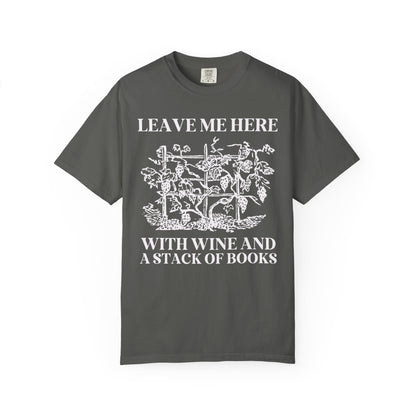 Books and Wine Tee - Starry Skies Austin