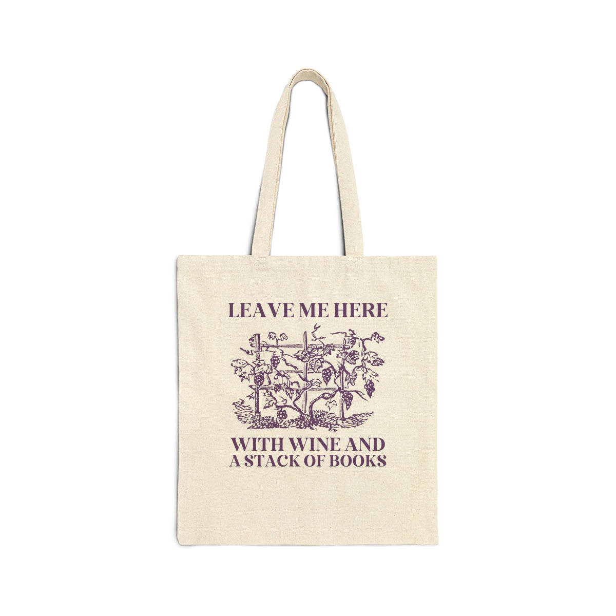 Books and Wine Tote Bag - Starry Skies Austin