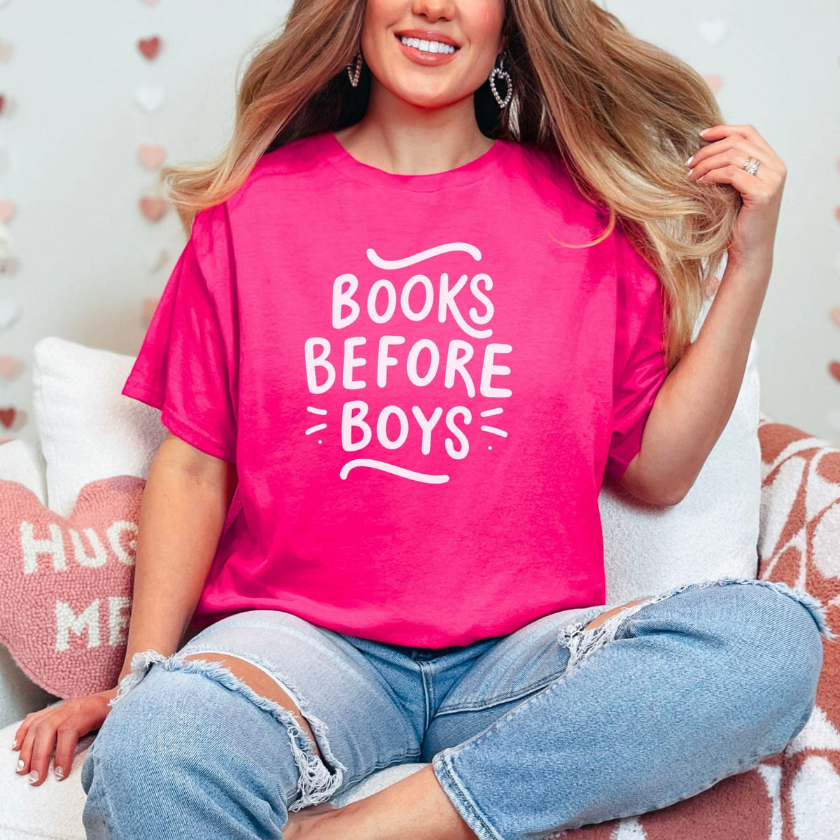 Books Before Boys Gildan Softstyle Shirt - Starry Skies Austin