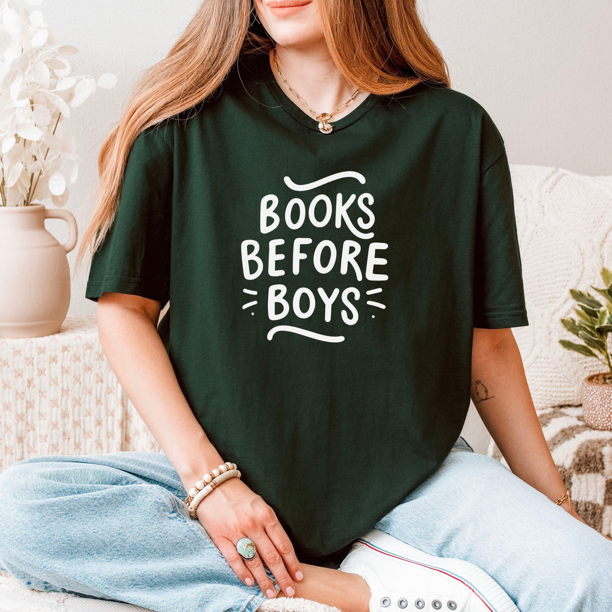 Books Before Boys Gildan Softstyle Shirt - Starry Skies Austin